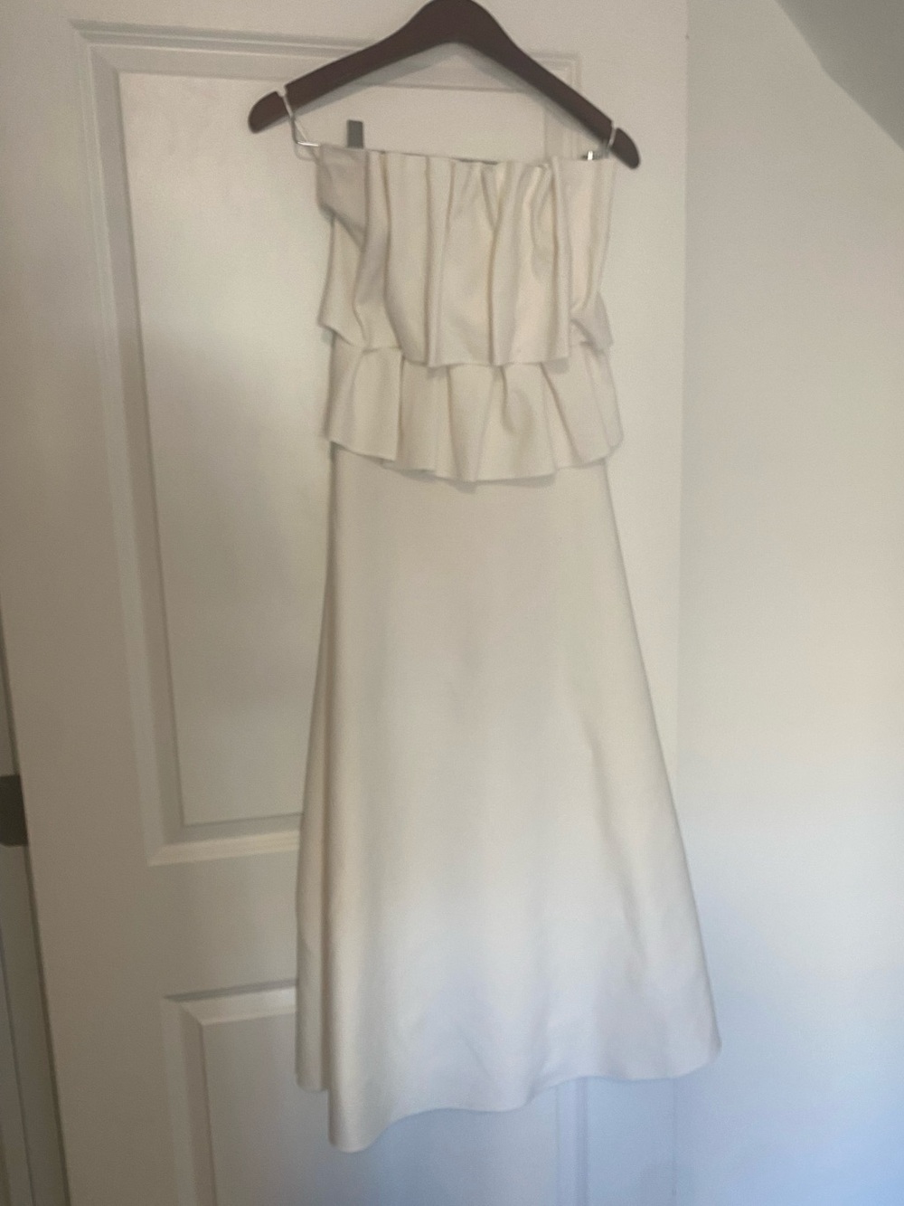 Strapless Ruffle Dress - Excellent Condition